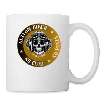 BITARD OUTLOW - Mug blanc - blanc - Droite