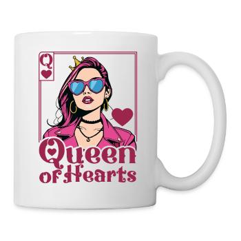 Queen Of Hearts - Mug - white - Right