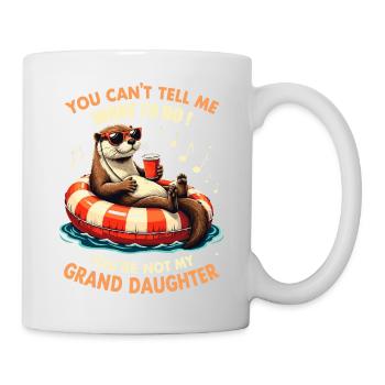You Are Not My Granddaughter - Mug blanc - blanc - Droite
