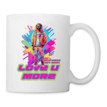 Liebe - Tasse - Weiß - Rechts