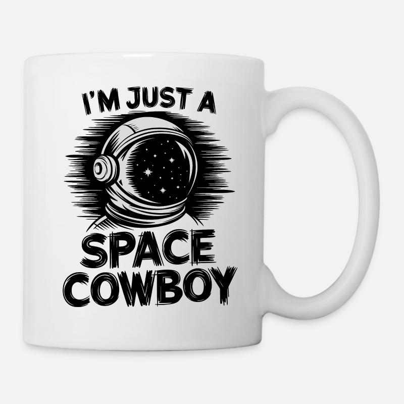 I'm Just a Space Cowboy - Mug - white
