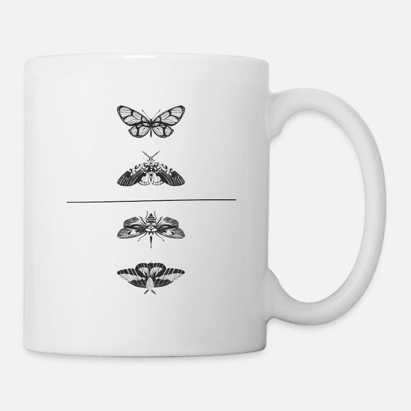 Butterfly - Tasse - Weiß