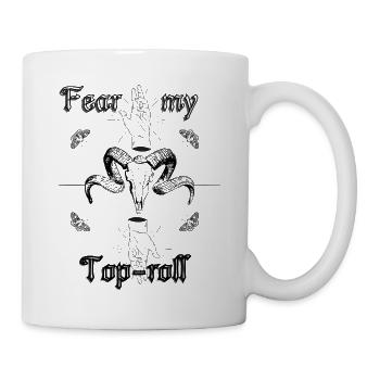 Fear myToproll - Tasse - Weiß - Rechts