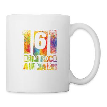 161 KEIN BOCK AUF NAZlS - Tasse - Weiß - Rechts