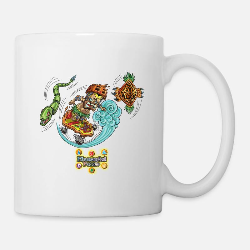 Tiki Skate - Mug - white