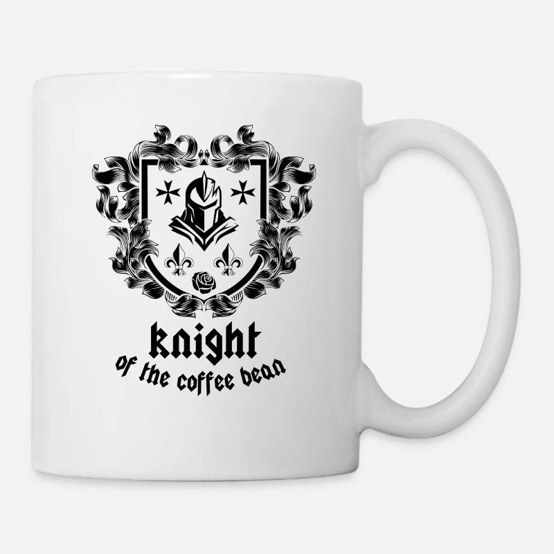 Knight of coffee - Tasse - Weiß