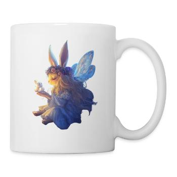 Fairy Bunny - Tasse - Weiß - Rechts