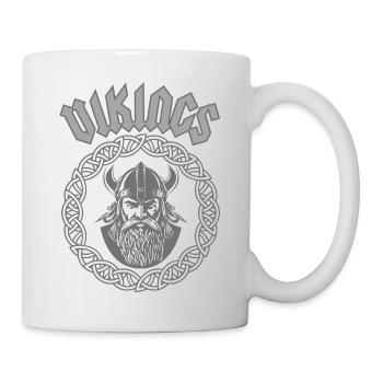 Vikings - Tasse - Weiß - Rechts