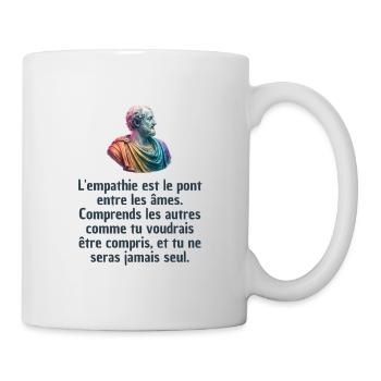 T-shirts Stoïcisme : L'inspiration à portée de soi - Mug blanc - blanc - Droite