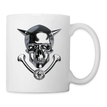 The Devil Scull - Tasse - Weiß - Rechts