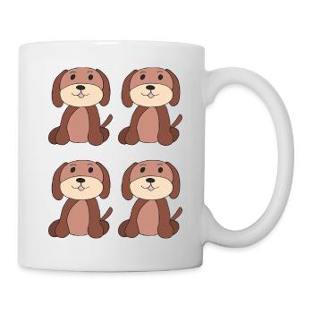Dogs Four-Pack - Mug - white - Right