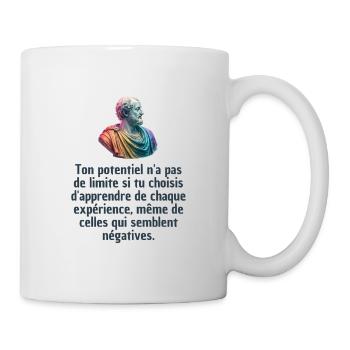 Un nouvelle année n'est pas une page blanche, mais - Mug blanc - blanc - Droite