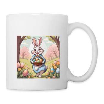 Maman Lapin Maman Cadeau - Mug blanc - blanc - Droite