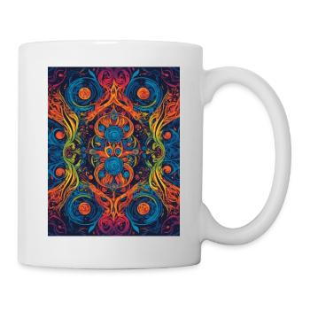 Abstract Symmetry - Mug - white - Right