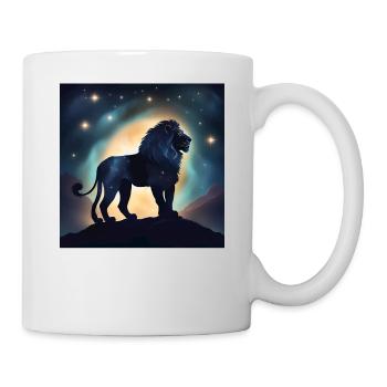 Leo Zodiac Horoscope Gift - Mug - white - Right