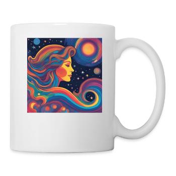 Virgo Zodiac Star Gift - Mug - white - Right
