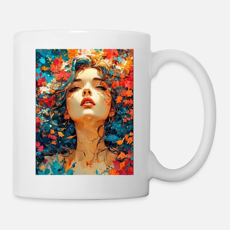 Autumn composition - Mug - white