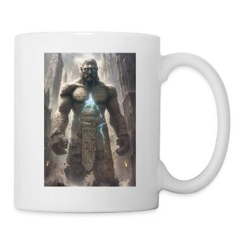 Golem Jewish Judaism Gift - Mug - white - Right