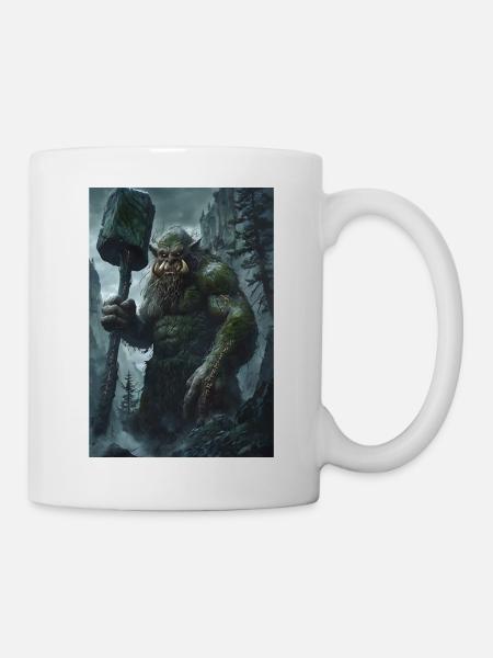 Riese Giant Norwegen Geschenk - Tasse - Weiß