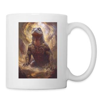 Dirawong Australien Mythologie Geschenk - Tasse - Weiß - Rechts