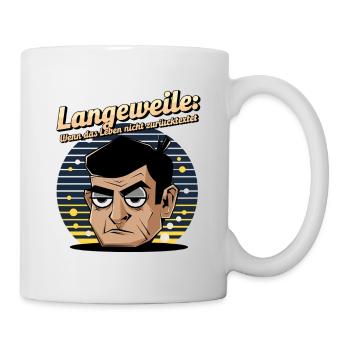 Boredom level extreme 01 - Mug - white - Right