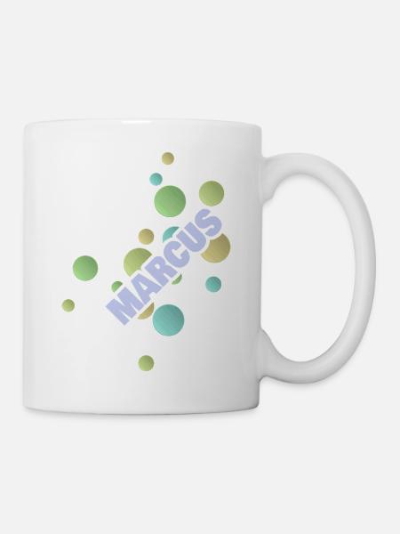 Marcus als Fachhochschule - Tasse - Weiß