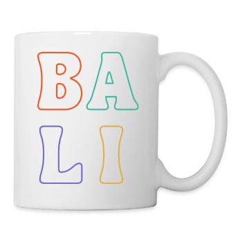Colorful Bali Indonesia - Mug - white - Right