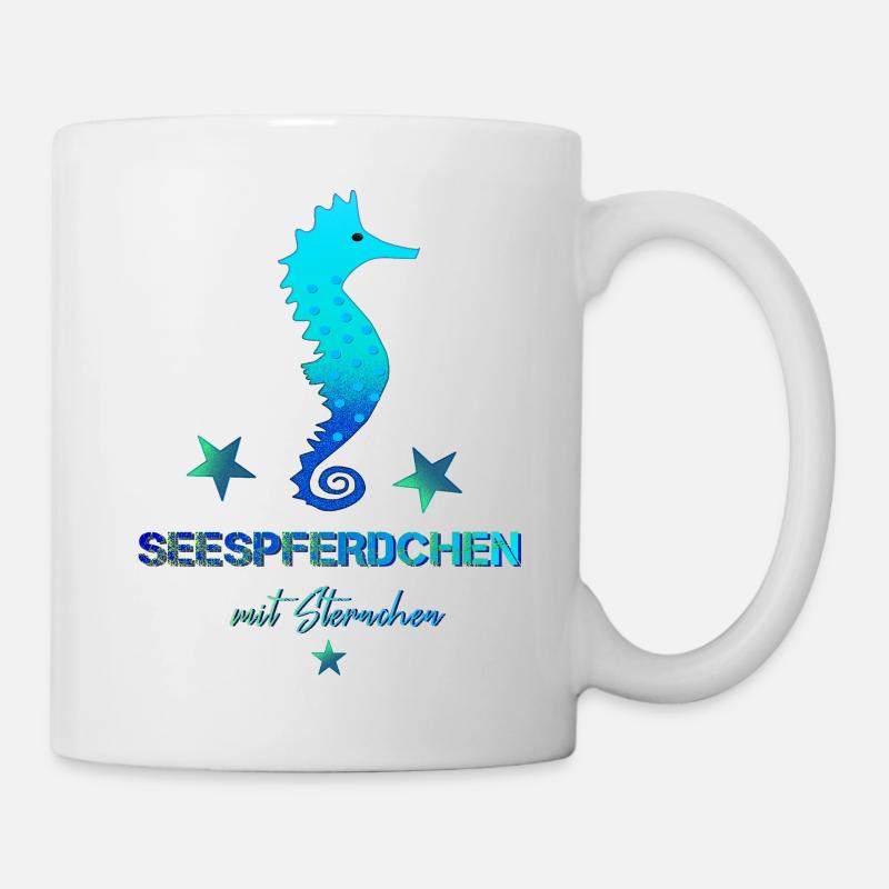 Seepferdchen bestanden Schwimmabzeichen schwimmen - Tasse - Weiß