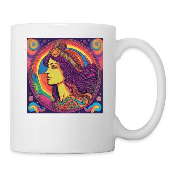 Idée cadeau anniversaire Vierge Naissance - Mug blanc - blanc - Droite