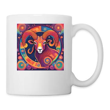 Aries Zodiac Astrology Gift - Mug - white - Right