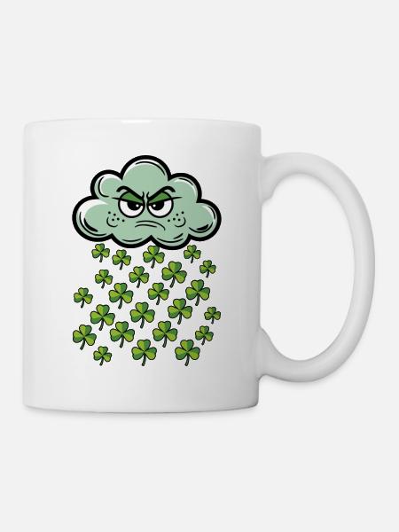 st patricks day - Mug - white