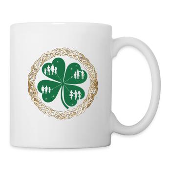 St. Patricks Tag - Tasse - Weiß - Rechts