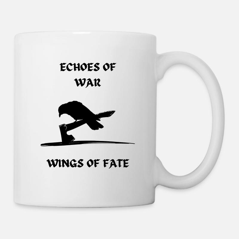 Échos de la guerre - Mug blanc - blanc