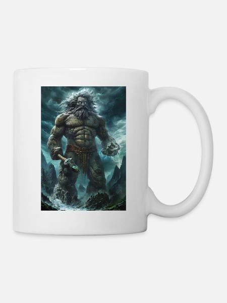 Riese Giant Geschenk - Tasse - Weiß