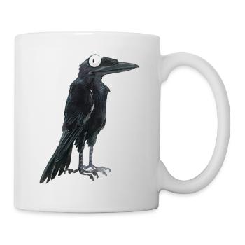 Rabenkrähe 1 - Tasse - Weiß - Rechts