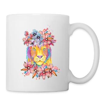 T-Shirt "Majestic Bloom" - Mug - white - Right