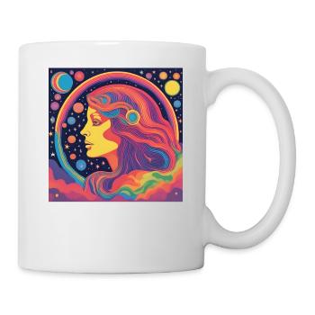 Vierge Horoscope Cadeau d’anniversaire - Mug blanc - blanc - Droite