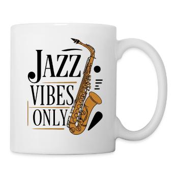 Jazz Vibes Only - Mug - white - Right