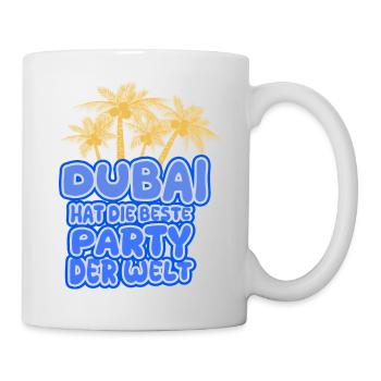 Urlaub Dubai - Tasse - Weiß - Rechts