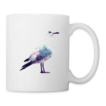 Polygone Seagull - Maritime - Mug blanc - blanc - Droite