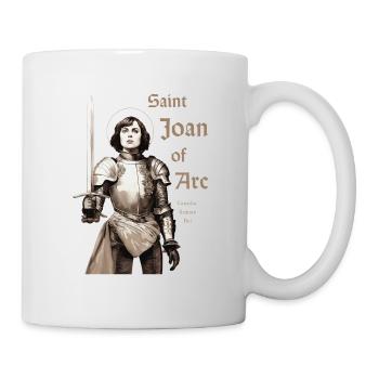 Sainte Jeanne d’Arc - Mug blanc - blanc - Droite