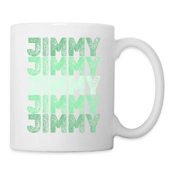 Jimmy Jimmy - Mug blanc - blanc - Droite