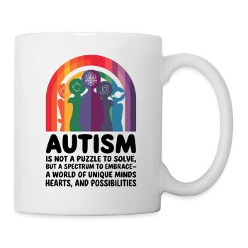 Embracing Neurodiversity - Autism Spectrum - Mug - white - Right