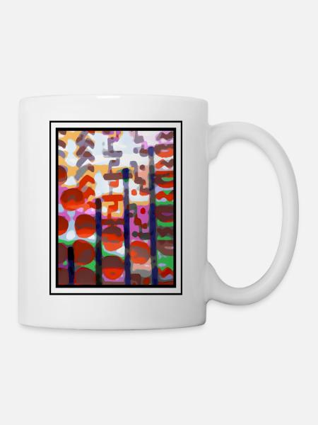 Design inspiré du Japon - Mug blanc - blanc