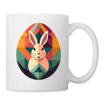 Osterei Design No.13 - Tasse - Weiß - Rechts