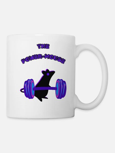 Power Mouse Single - Mug - white