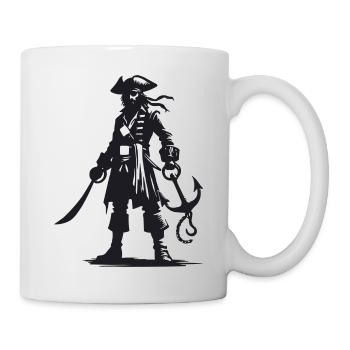 pirat - Tasse - Weiß - Rechts