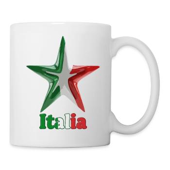 Stella d Italia - Tasse - Weiß - Rechts