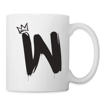 W - Tasse - Weiß - Rechts