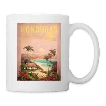 Honduras Catracha Herkunft Geschenk - Tasse - Weiß - Rechts